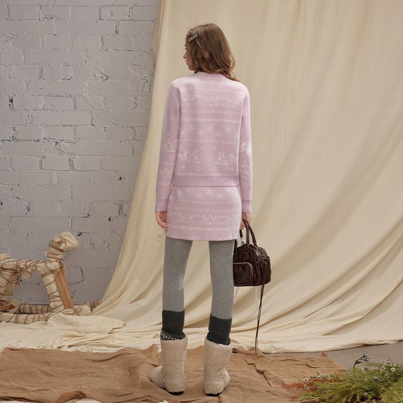 unifree Женский вязаный свитер в стиле Fair Isle