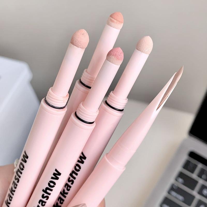 Двойная головка Перо для подтяжки лица Мать Здоровье Подводка для глаз для подтяжки лица Два в одном Натуральная тень Для осветления Хайлайтер Псевдо-натуральный макияж