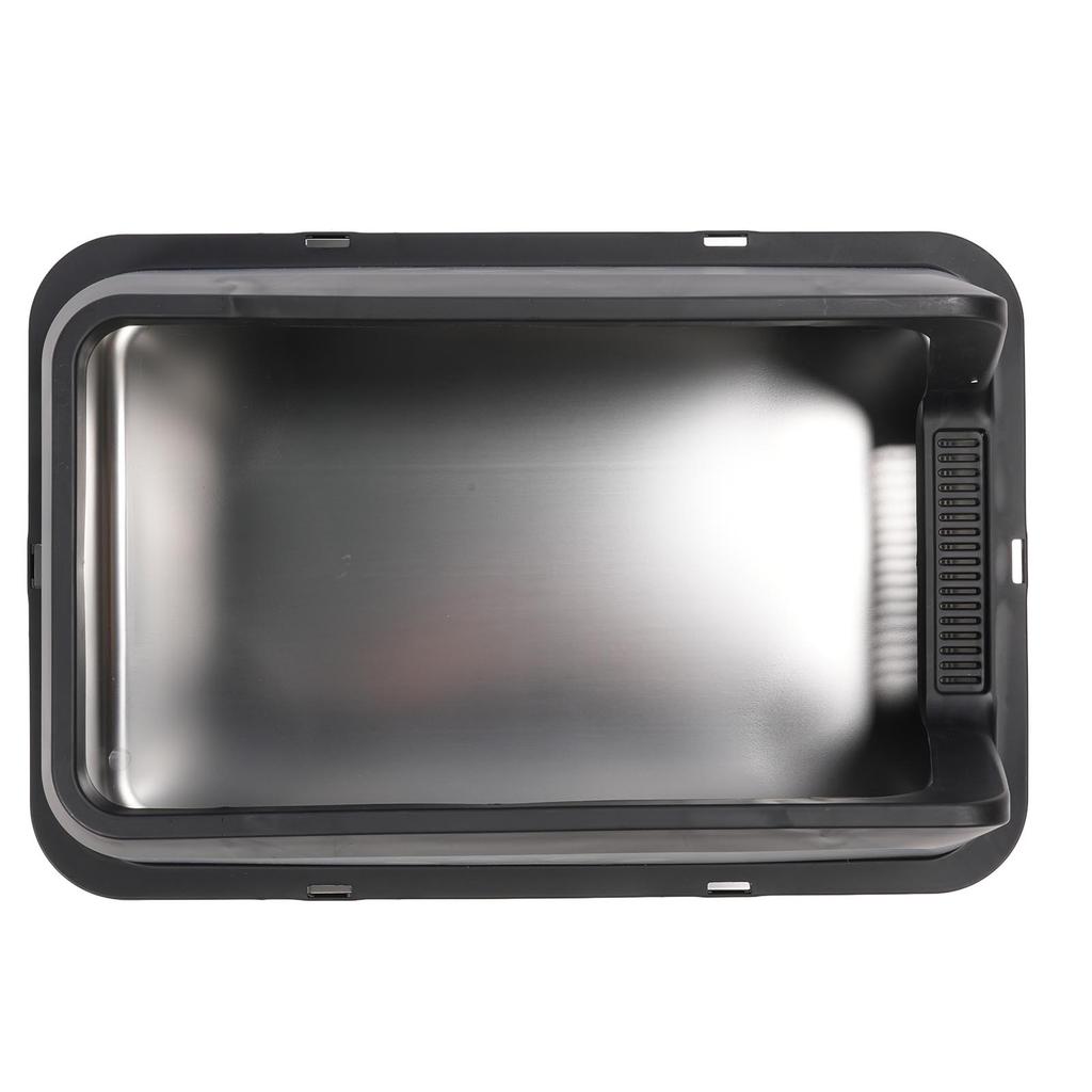 Лоток для кошек из нержавеющей стали, с защитой от разбрызгивания, съемными высокими бортами, очень большой лоток для кошек для крупных