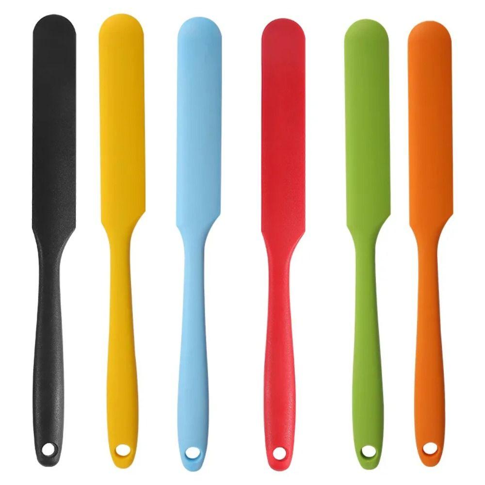 Mixing Spatula Cake Spatula High Temperature Long Scraper Multi-color Cream Spatula  Household