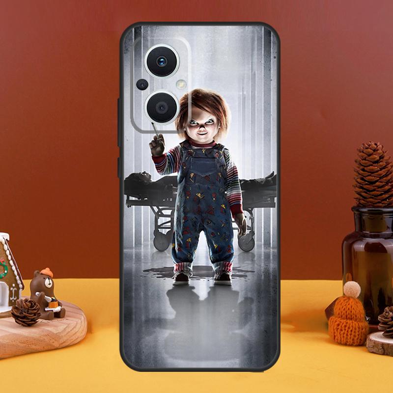 Чехол для телефона OPPO Reno 5 Lite 4 6 7 8 10 Pro 11 F 4Z 5Z 8T OPPO Find X2 X3 Lite X5 X6 Pro с куклой Чаки из фильма ужасов