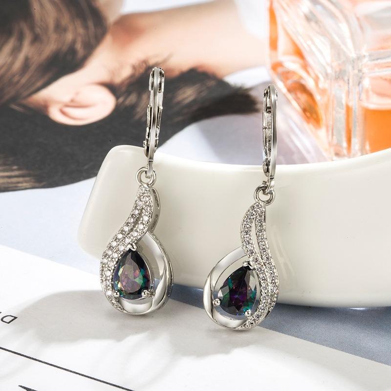 Sace Gems Серьги с цирконом для женщин, подарки на свадьбу