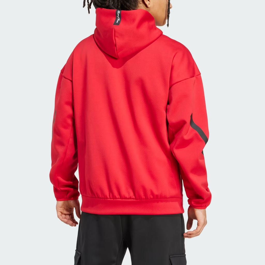 Adidas Manchester United Z.N.E. Anthem Fashion Versatile Hooded Long Sleeve Jacket Men Jackets JN2901