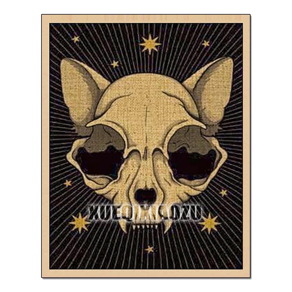 Карты Таро Животные Алмазная Живопись Милый Енот Кот 5D DIY Полная Мозаика из Страз Вышивка Крестом Набор Домашний Декор Подарки