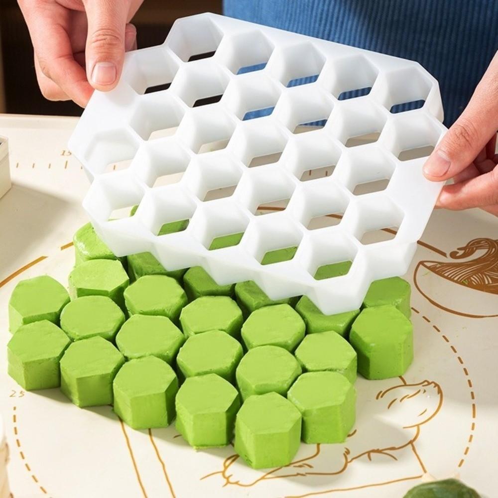 27 Holes Pastry Divider Quick Efficient Honeycomb Divider Dumpling Maker Mold  Wontons Making