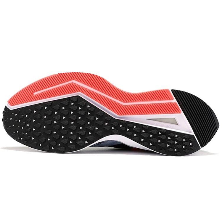 Nike Zoom Winflo 6 Повседневная тканевая амортизация Противоскользящая Прочная Дышащая Посадка Низкий верх Марафонские кроссовки Мужские кроссовки CW3171-461