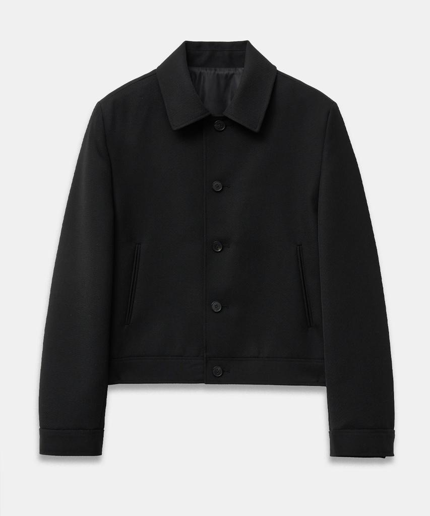 Lmood Marcos Wool Trucker Jacket Black