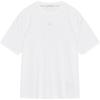 Calvin Klein Reflective Pattern Solid Color Short Sleeve T-Shirt Unisex Tops White J400399-YAF