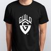 Мужские и женские футболки GUILD guitars НОВАЯ ФУТБОЛКА размер S M L XL XXL черный белый