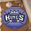 Kings Basketball Round mat, Anti-slip Circle Carpet Chair rug For livingroom,Bedroom, doormat home decor Gift Christmas Gifts