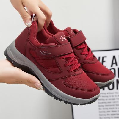 Обувь для ходьбы. Новые женские кроссовки на липучке. Женская обувь.