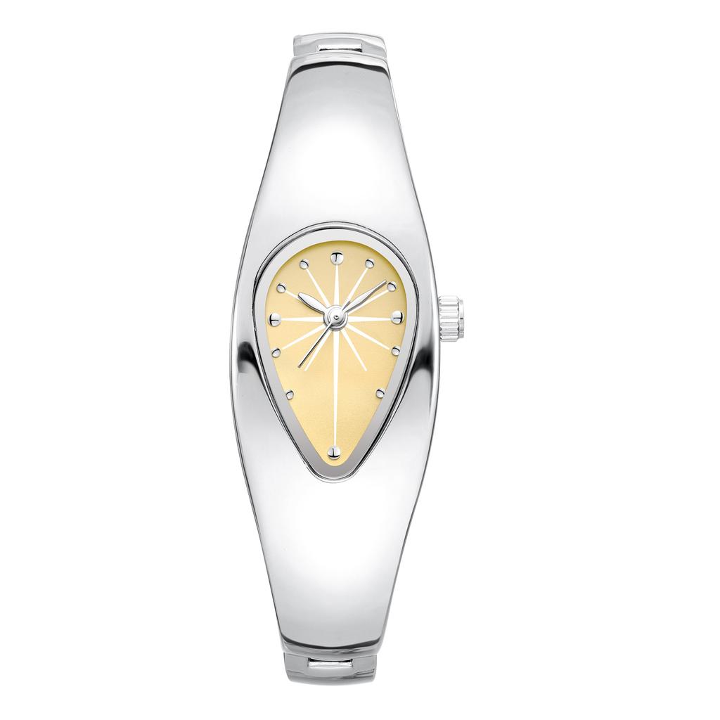 Кварцевые часы Мужские Женские Капля Воды Винтаж Y2k Специальное Лезвие Креативный Дизайн Лезвия Высококачественная Сталь Уникальный Браслет Мужские Часы