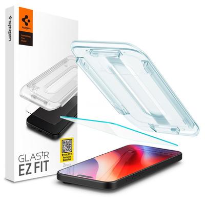 Закаленное стекло Spigen Glas.tr Ez Fit Iphone 15 / 16 Прозрачное
