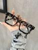 1/2 PCS Fashion Square Plastic Frame Classic Women Clear Glasses For Men Daily Life Take Photo Eyeglasses Clothing Accessories.