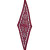 MAYA SAPANA Printed Silk Rhombus Scarf - Lava Falls