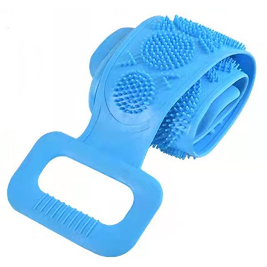 Silicone Bathing Brush Exfoliating Back Scrubber for Men & Women Shower Bath Skin Massage Deep