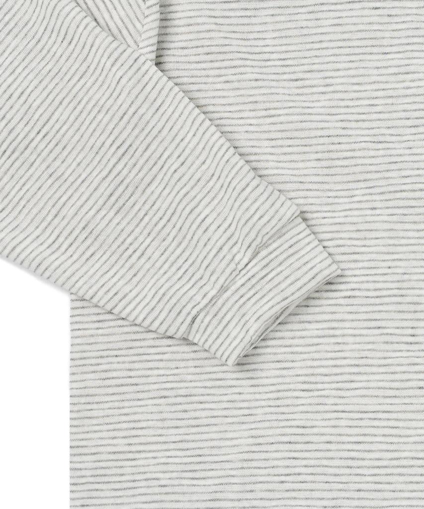WITHOUT SUMMER Heize Striped T-Shirt_Ivory