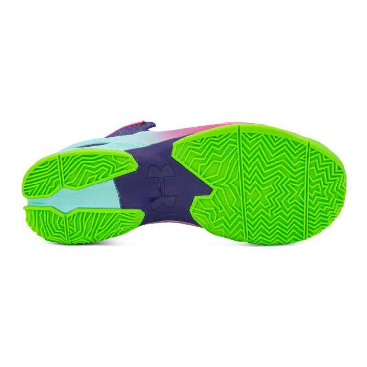 Under Armour Детские кроссовки Curry 2 Retro GS Northern Lights 2022 Разноцветные 3026053-600