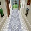 Retro Ethnic Long Corridor Carpet Luxury European Decoration Hallway Rug Non-slip Easy Cleaning Floor Mat Stairway Runners Mats