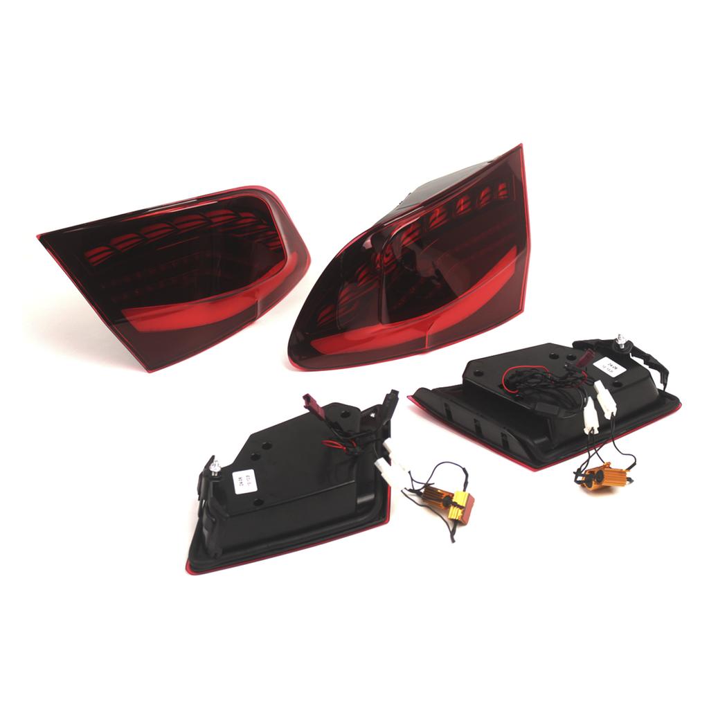 L&R красные светодиодные задние фонари задний фонарь в сборе для BMW 5 F10 F18 M5 2010-2016