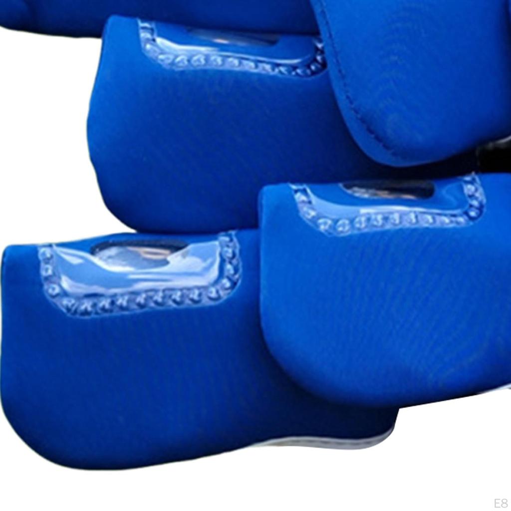 Набор из 10 штук чехлов для головки гольф-айрона, чехлы для головки клюшки, водонепроницаемый протектор с видимым окном