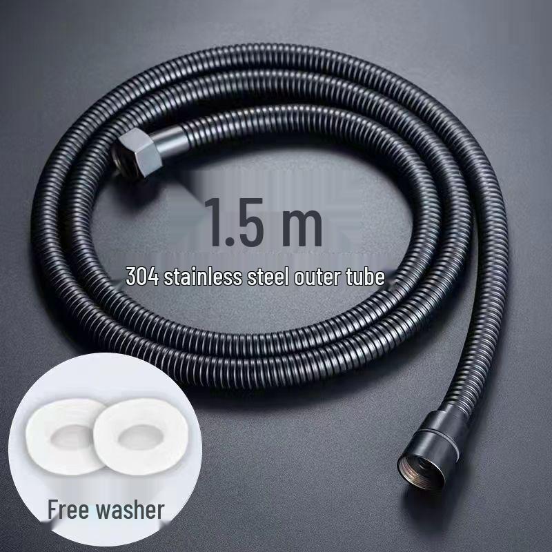Шланг для душа из нержавеющей стали, защищенный от перегибов и взрывов, герметичный и устойчивый к давлению для использования в ванной комнате