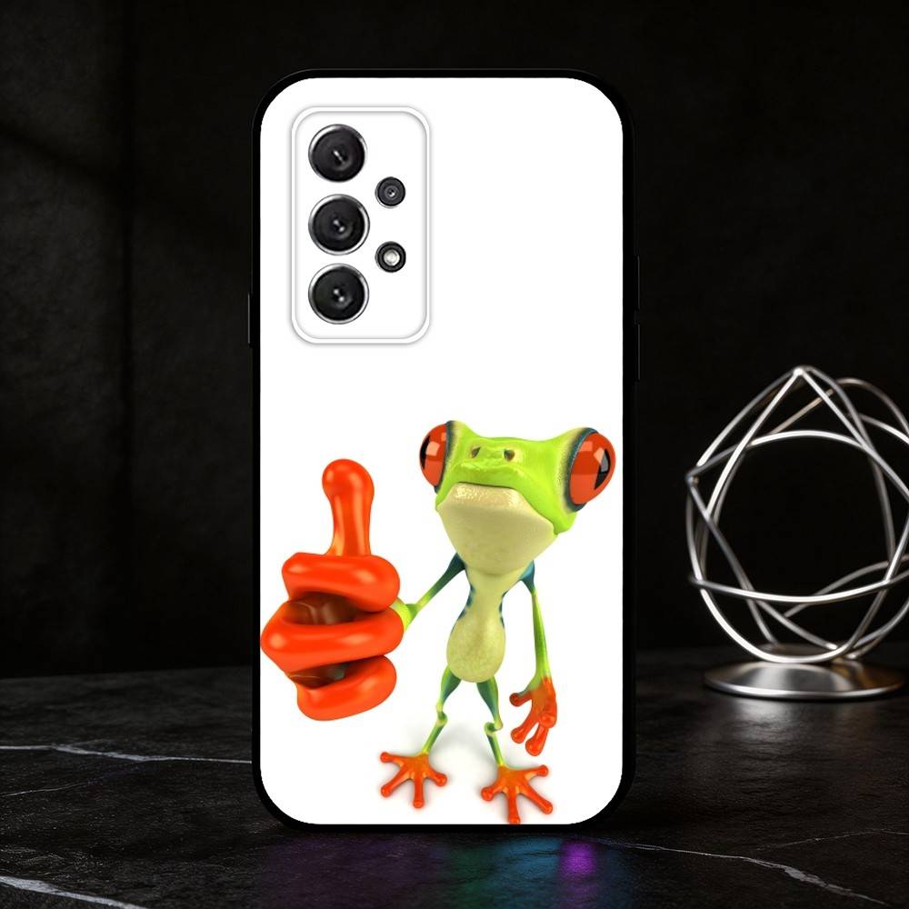 A-Абстрактный A-искусство F-лягушка Чехол для телефона Для Samsung S25,24,21,22,23,30,Ultra,20,Plus,Fe,Lite,Note Мягкий Черный Чехол