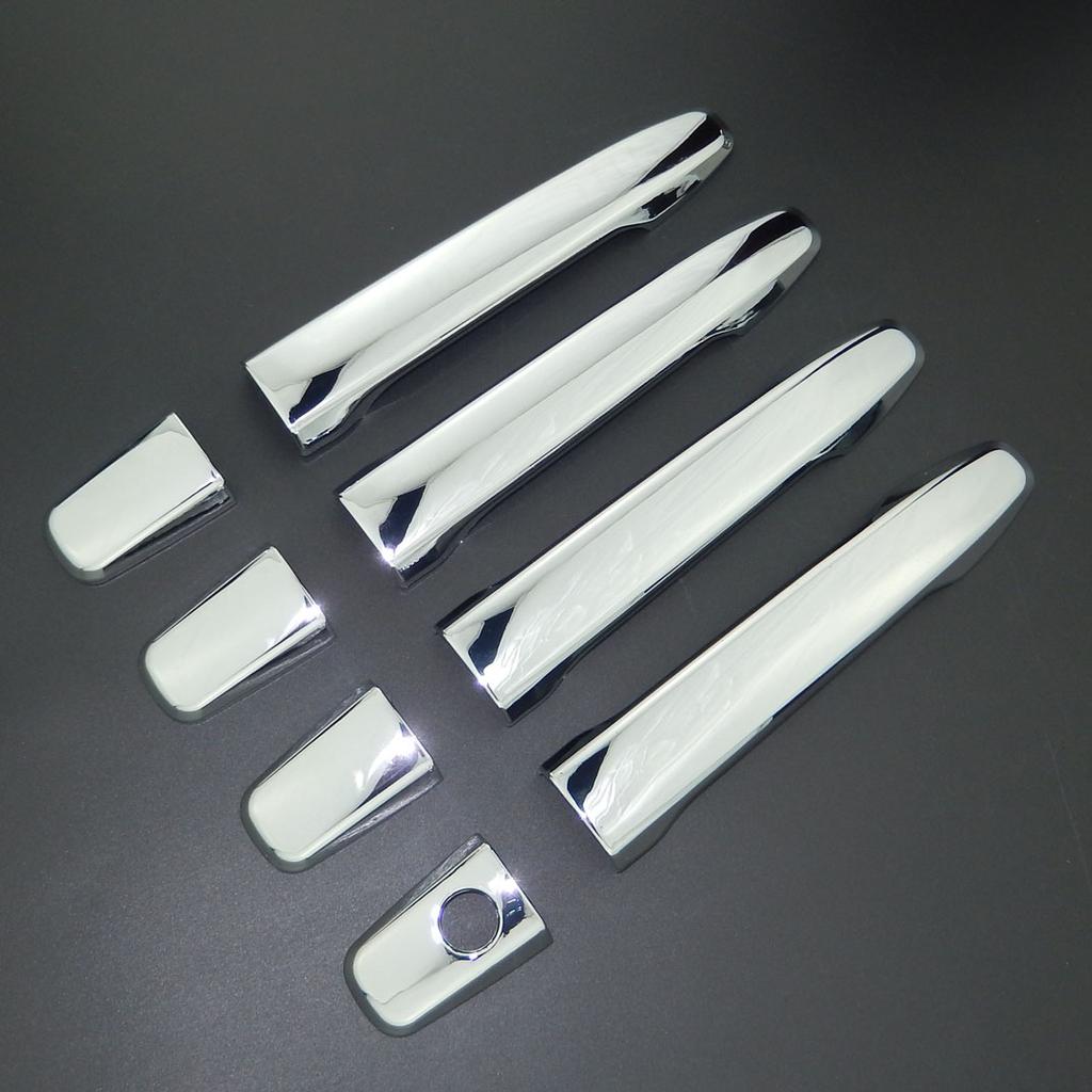 Хромированный стиль для Mitsubishi Outlander Lancer RVR ASX 2008 2016, хромированная внешняя дверная ручка, молдинг