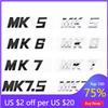 MGP2 VW GTI GOLF 2026 Горячее для VW VOLKSWAGEN 3D ABS Буквы MK5 MK6 MK7 MK7.5 Эмблема Значок автомобиля Наклейка для VW volkswagen GOLF Автомобиль Крыло