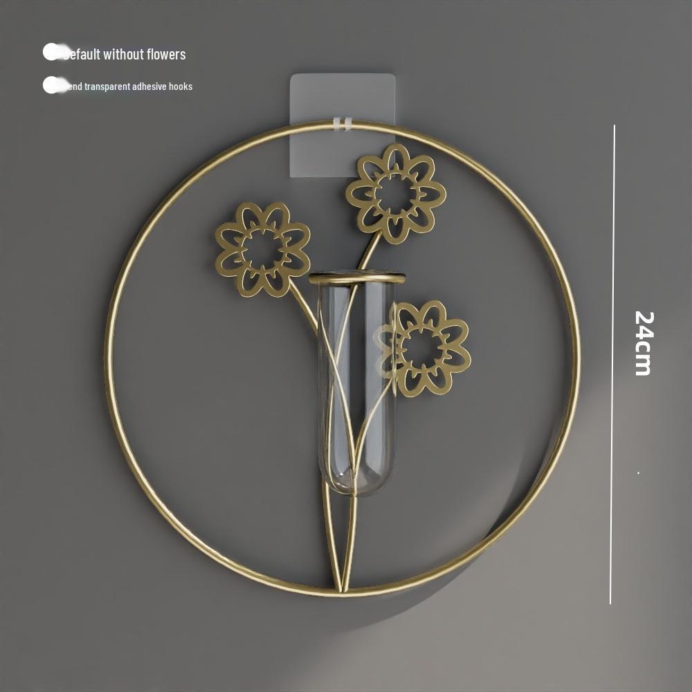 Настенная гидропонная ваза в скандинавском стиле люкс – Современный декор для гостиной без сверления