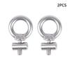 2PCS/set Awning Rail Campervan Awning Rail Stoppers 6mm Stops Hooks Stainless Steel RV Trailer Accessories Tarpaulin Stoppers