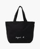 Сумка-тоут с логотипом agnes Web Black b. GO03-01, Эксклюзивный, Женский,
