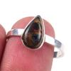 Natural Pietersite Gemstone Handmade 925 Solid Sterling Silver Ring Size 9 d8B38