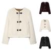 Women's Fashionable Double-Sided Rope Knot Long-Sleeved Jacket