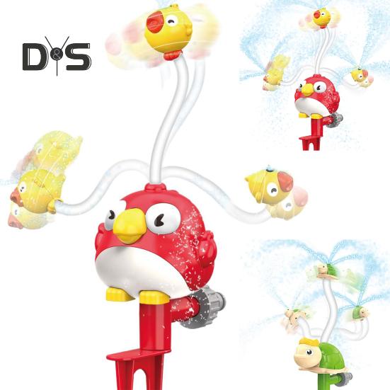 Водяной разбрызгиватель, регулируемый разбрызгиватель воды для детей, собак, осьминогов, летняя игрушка для игр с водой для сада и заднего двора