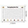 Thanksgiving Christmas Word Search Poster 31.5x20in Wall Game Giant Christmas Activity Poster for Families Christmas Game