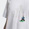 adidas X SeeBin SS23 Графический мультяшный принт Повседневная спортивная футболка для мужчин Белый IA8156