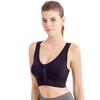 Front Zipper Sports Underwear Women's Bra Running Fitness Seamless Brassiere Shockproof Breathable Without Underwire Bras