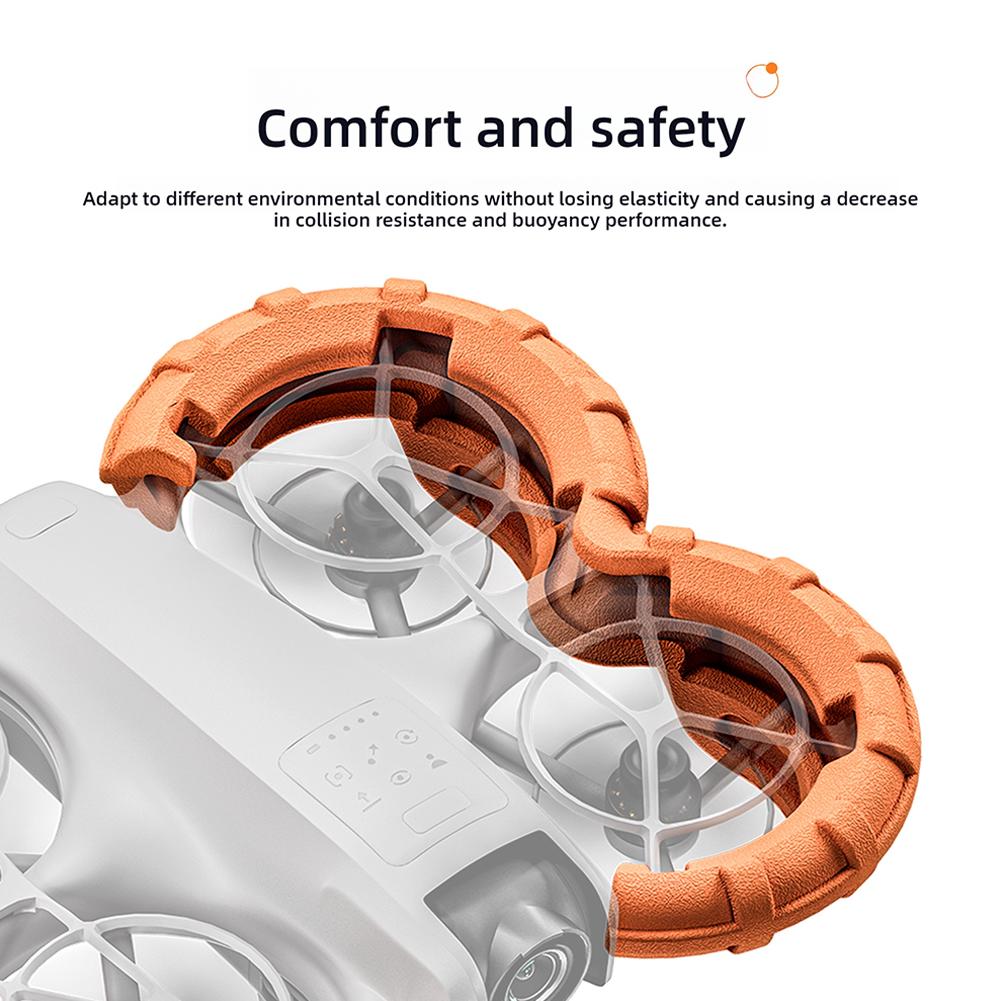 For DJI NEO Floating Propeller Guard Bumper Lightweight Landing Propeller Warter Protector EVA L3P7