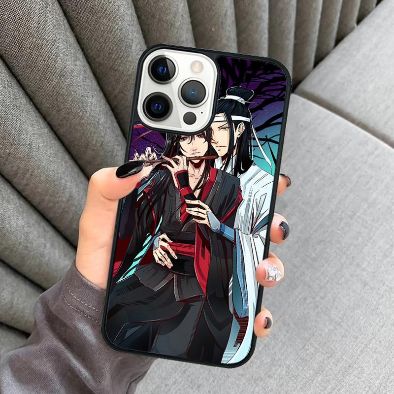 Чехол для телефона Mo Dao Zu Shi Лань Чжань Вэй Ин Для iPhone 17 Air 16 16e 15 13 14 Pro Max 11 12 Plus 2022 MAX Защитный чехол coque