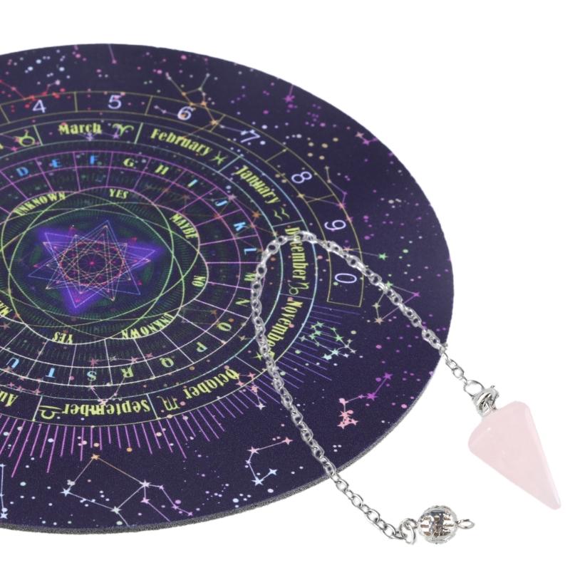 Доска для гадания на колдовстве, Набор металлических лозоходческих рамок, Доска для маятника для лозоходства, Духовный инструмент для гадания для начинающих