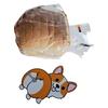 Сумка для хлеба Corgi Butt, многоразовая сумка для хранения закусок в виде задницы собаки, декоративная сумка для хранения кухонных гаджетов, владельцев домашних животных, любителей собак, подарок