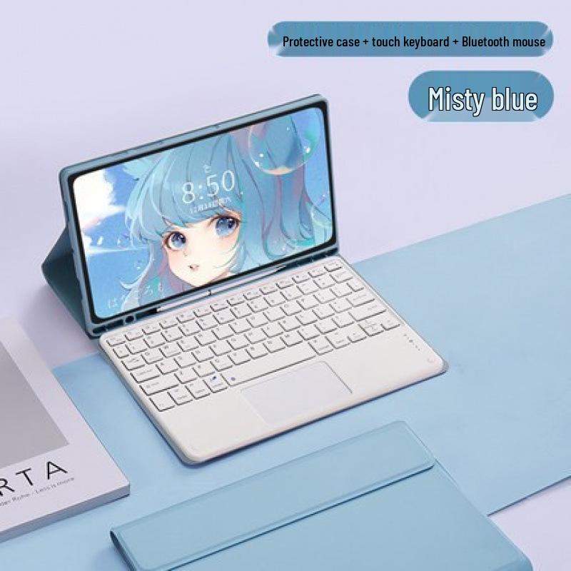 Защитный чехол с Bluetooth-клавиатурой Magic для Samsung Tab S10 FE+ 10,9 дюйма.