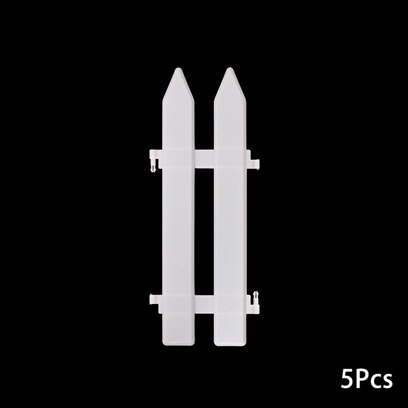 5/10 шт. модный рождественский забор своими руками, белый штакетник, пояс для рождественской елки, садовый забор, домашний декор, окантовка двора