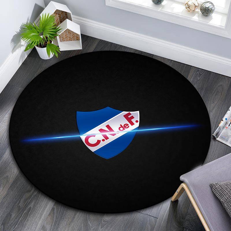 Club Atletico Independiente2 Round Area Rug,Carpet Rug for Living Room Bedroom Sofa Playroom Decor,Non-slip Floor Mat
