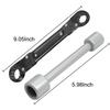 Plumbing Tools Angle Stop Wrench Kit Angle-On Wrench Professional Plumber Wrench Quick Rachet Socket Spanner Car Repairing Tools