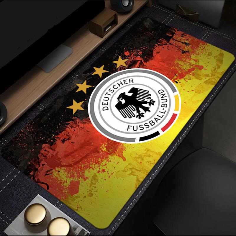 German Football Federation Emblem mouse pad, rubber base, esports desk mat, mouse pad for gamers and office use, gaming desk , easy to clean mat