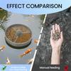 3D-печатная кормушка для пруда с рыбами, плавающая кормушка для аквариумных животных, многоразовый инструмент для кормления рыб