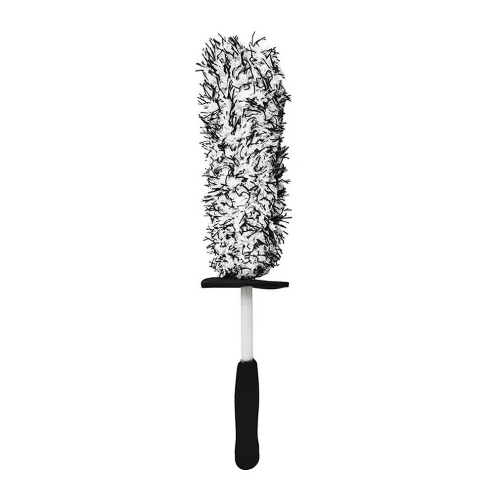 Non-Slip Car Wheels Brush Long Handle Wheel Details Cleaning Tool Plush Cleaning Brushs