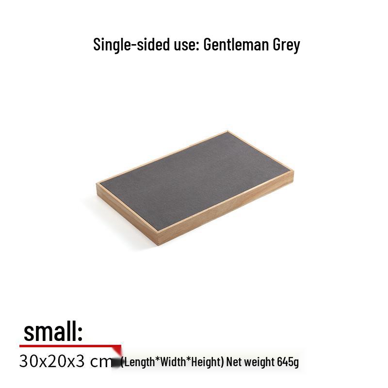 Деревянная подставка для украшений из массива дерева для серег, колец и ожерелий с нефритовым подносом